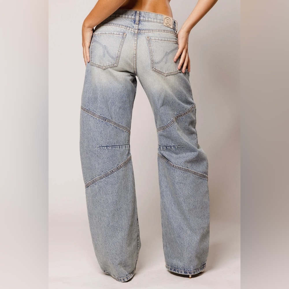 SOLD - - - - - - REVICE “The Jet Jeans/Falcon” Low rise Vintage style Jeans